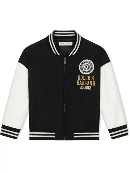 Kurtka bomber dziecięcy Dolce And Gabbana czarny