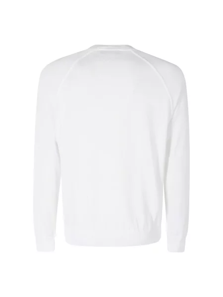 Bluza Filippo De Laurentiis z krepy biała