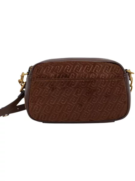 Liu Jo geantă crossbody pentru femei cu imitație de piele întoarsă maro