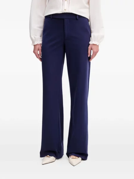 Cu centură pantaloni Silvian Heach albastru