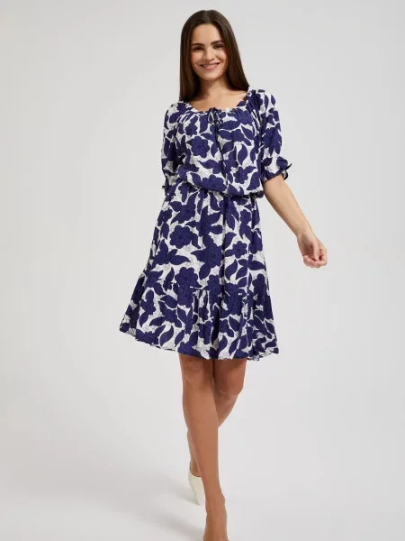 Rochie Moodo de costum albastru