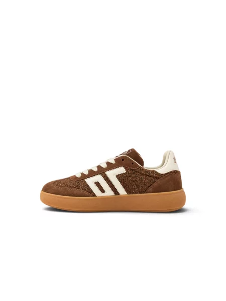 Sneakersy Back70 brązowe