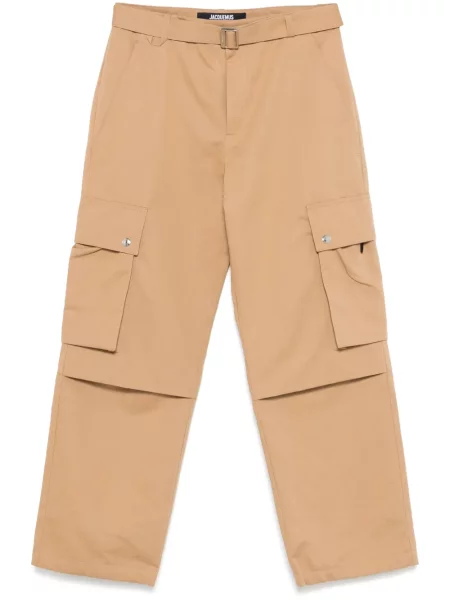 Pantaloni cargo Jacquemus maro