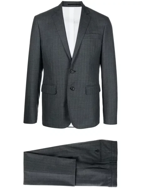 Oblekový jednořadý oblek Dsquared2 šedý