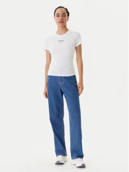 Tričko Tommy Jeans bílé