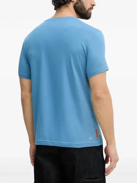 Tricou Lacoste cu imagine albastru