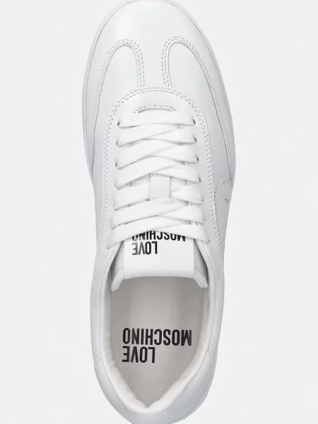 Кожаные кроссовки Love Moschino