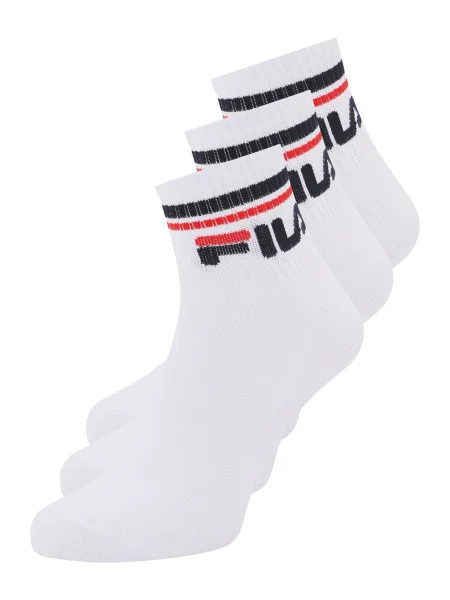 FILA Șosete roșu / negru alb