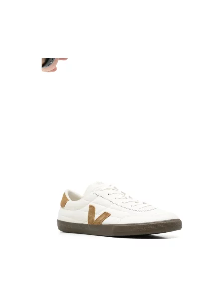 Sneakersy Veja skórzane białe
