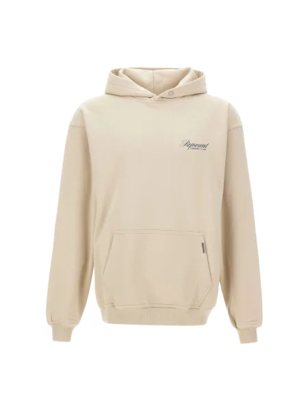 Bluza z kapturem Represent z kapturem beżowa
