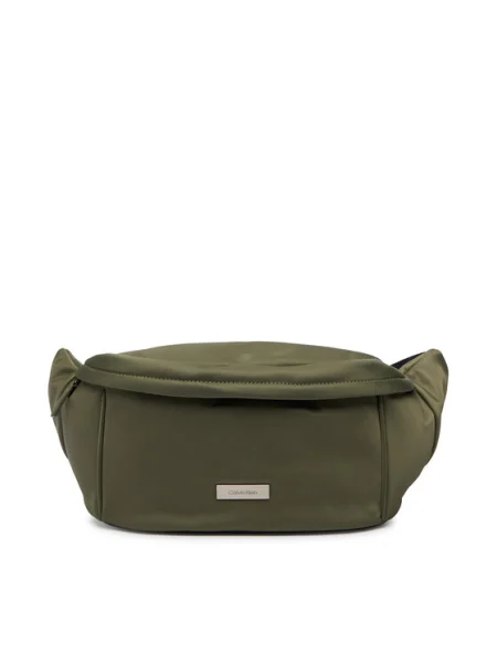 Calvin Klein Övtáskák Sleek Waistbag Sling zöld