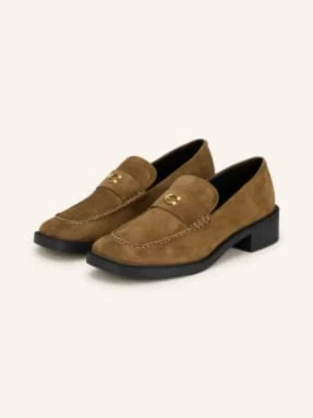 Coach Penny Loafers velbloudí