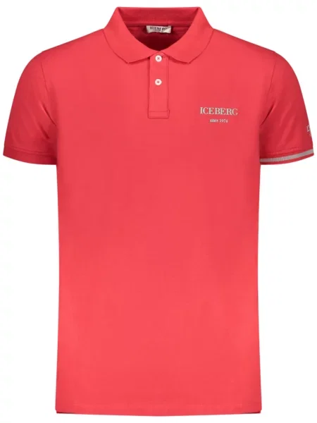 Tricou polo Iceberg roșu