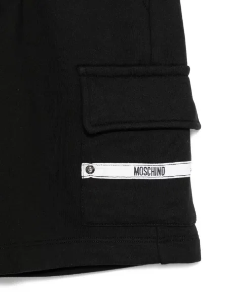 Szorty dziecięce Moschino czarne