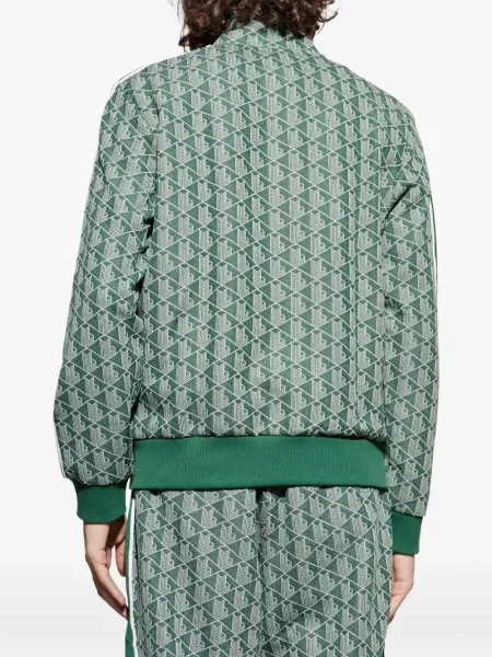 Hanorac cu fermoar Lacoste verde