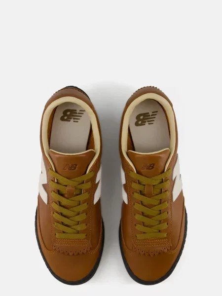 Шкіряні кросівки для бігу New Balance коричневі