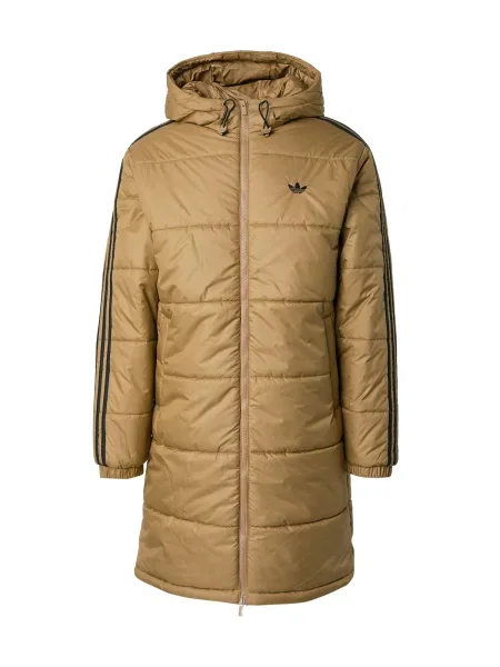 ADIDAS ORIGINALS Palton de primăvară-toamnă Adicolor maro cămilă negru