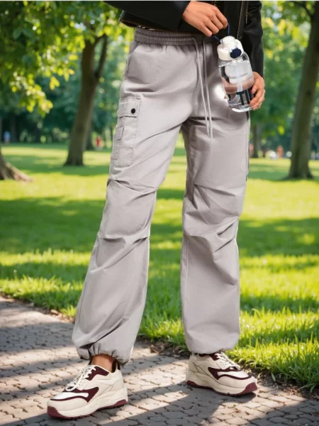 Парашутні штани сірий