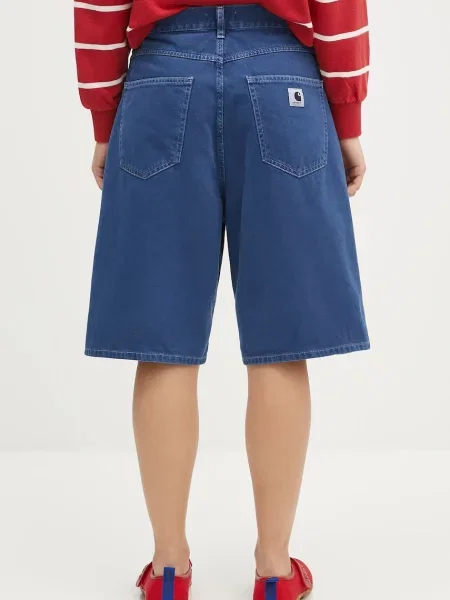 Τζιν σορτς Carhartt WIP Brandon Short ναυτικό μπλε