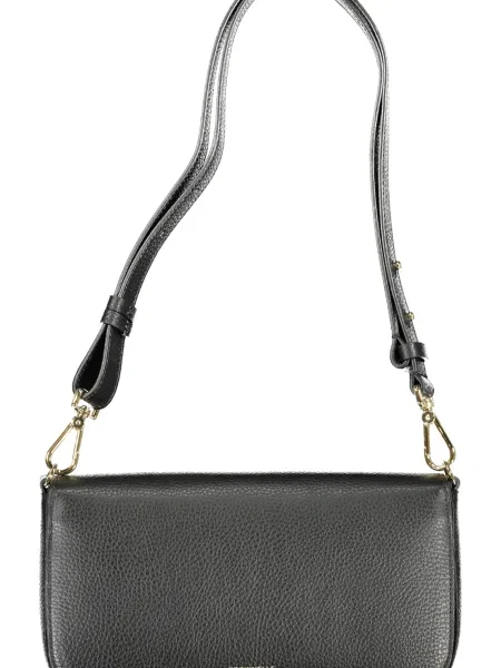 Torebka Coccinelle z magnetycznym zapięciem czarna