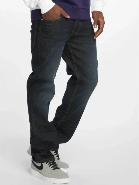 Дънки straight leg Rocawear черно