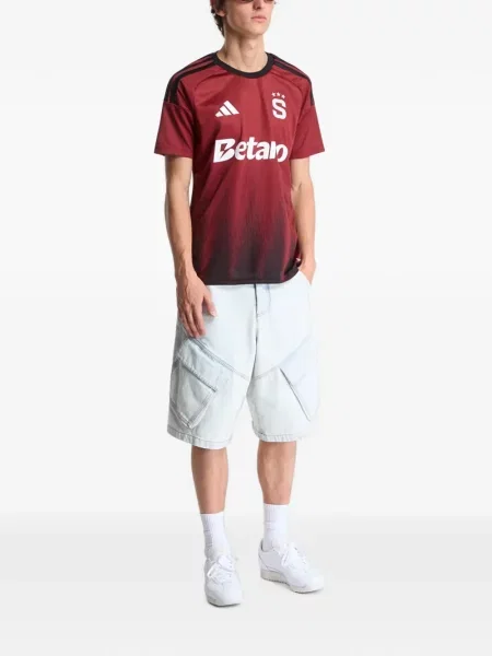 Sneakerși Adidas Samba alergare roșu