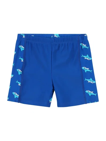 PLAYSHOES Șorturi de baie Hai albastru / albastru aqua alb