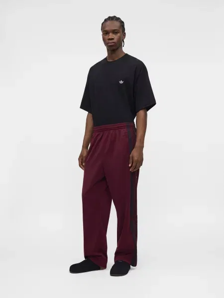 ADIDAS ORIGINALS Nohavice ADIBREAK gaštanová čierna