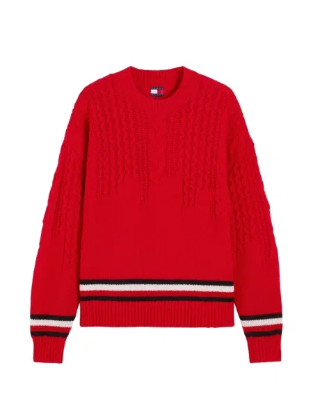 Pulover Tommy Hilfiger roșu