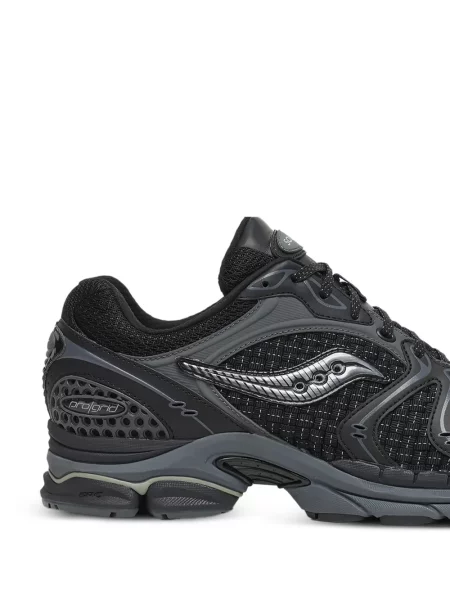 Sneakerși Saucony plasă negru