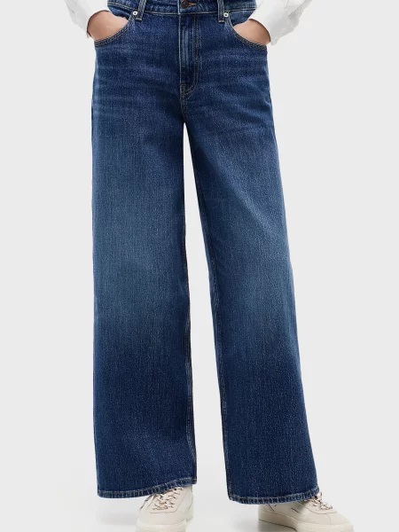 Широкі джинси Tommy Jeans сині