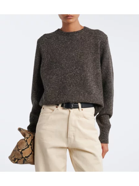 Pulover Ralph Lauren Collection din cașmir gri