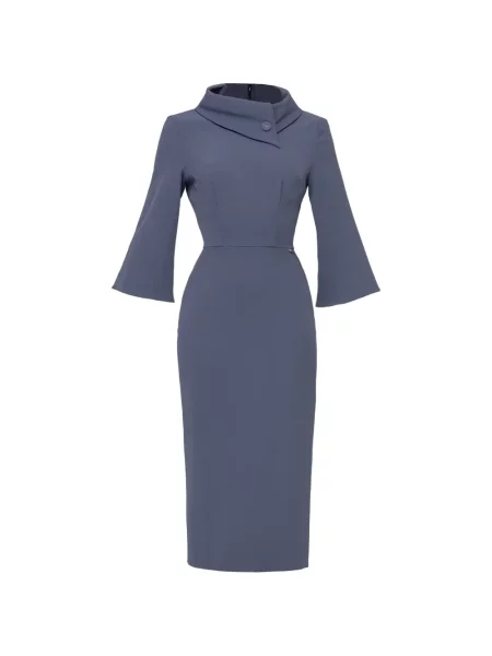 Rochie midi Nissa albastru