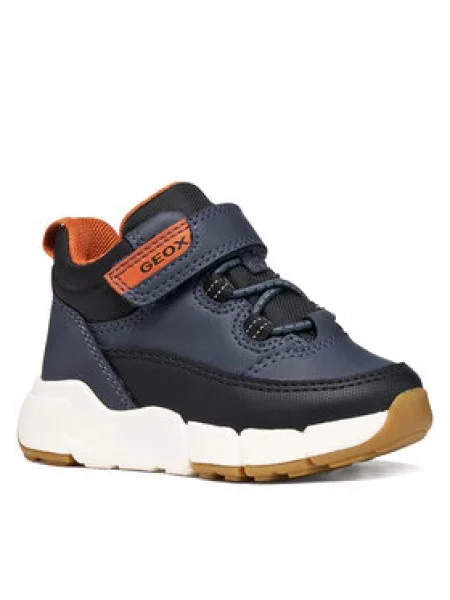 Geox Auliniai batai B Flexyper Mini Boy Abx M Tamsiai mėlyna