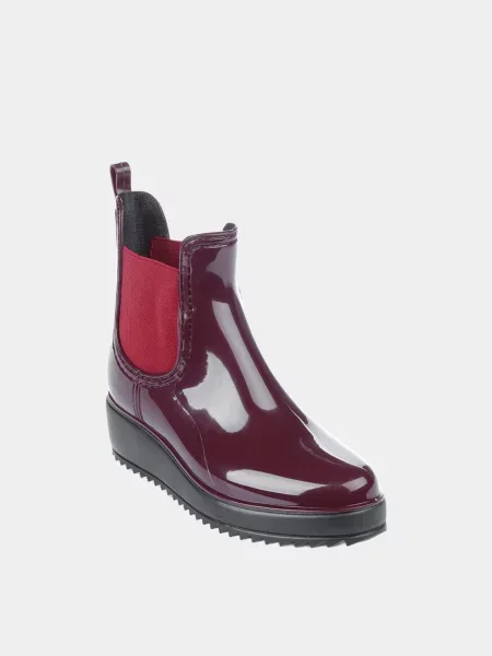 Повседневные ботинки челси Casual бордовые