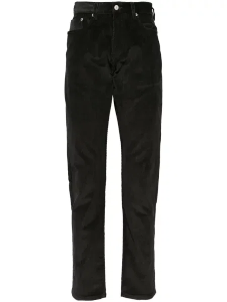 Pantaloni Ps Paul Smith de catifea cord verde