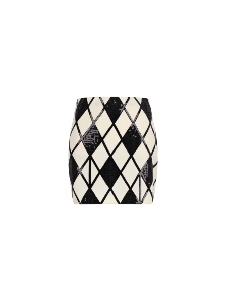 Spódnica Blumarine z wzorem argyle