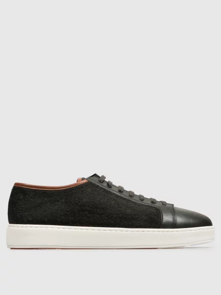 Комбіновані кросівки Santoni зелені