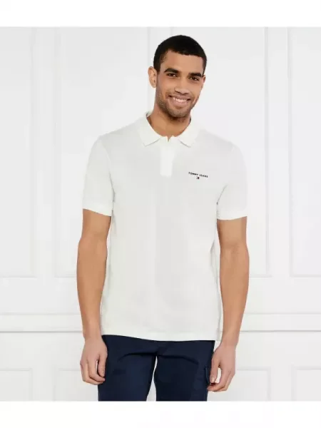 Tommy Jeans Tenisz póló fehér