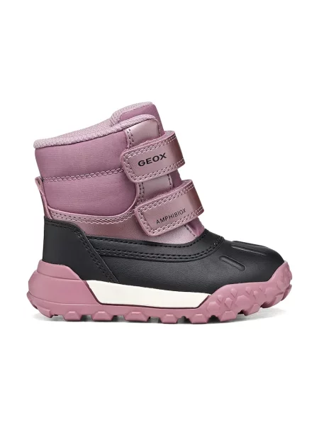 Geox cizme de zăpadă pentru copii TREKKYUP violet