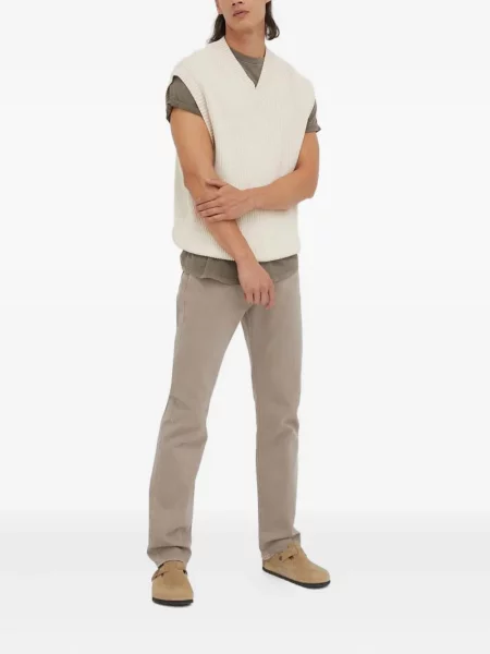 Blugi drepți Levi's® zdrențuiți negru