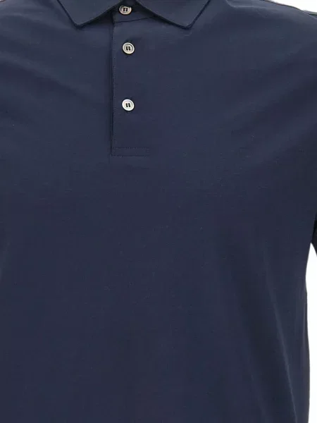 Scurt tricou polo Diktat albastru