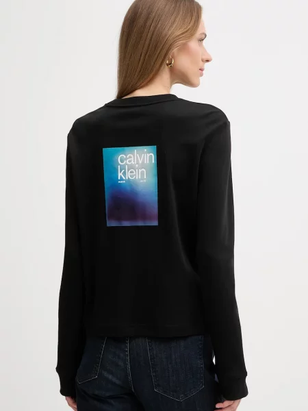 Calvin Klein Jeans longsleeve czarny