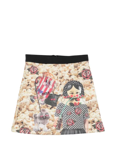 Fusta mini The Artistylist cu imagine în linie A
