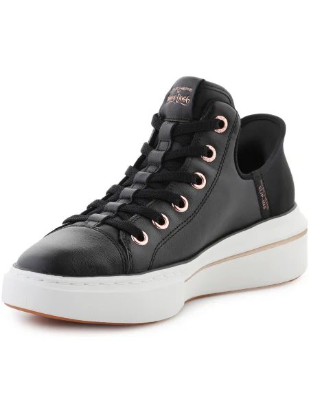 Pantofi Skechers din piele negru