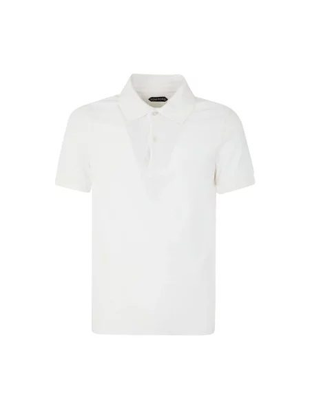 Koszulka polo Tom Ford biała