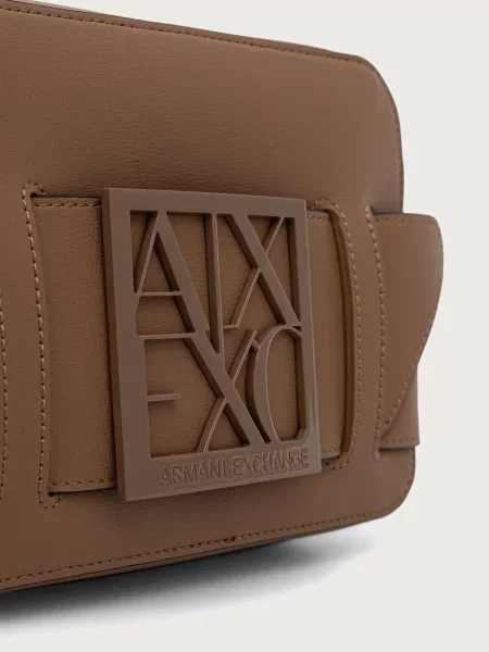 Кожаная сумка через плечо Armani Exchange