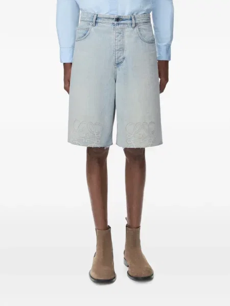 Szorty jeansowe Loewe niebieskie