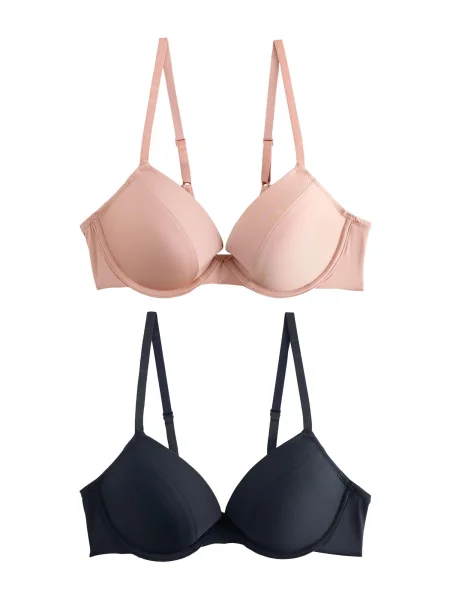 Next Sutien bleumarin / pal roz