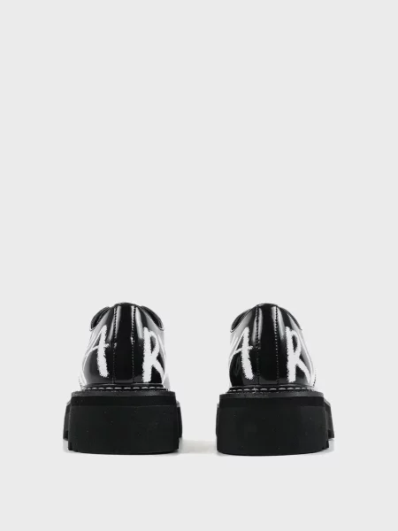 Кожаные дерби Karl Lagerfeld черные